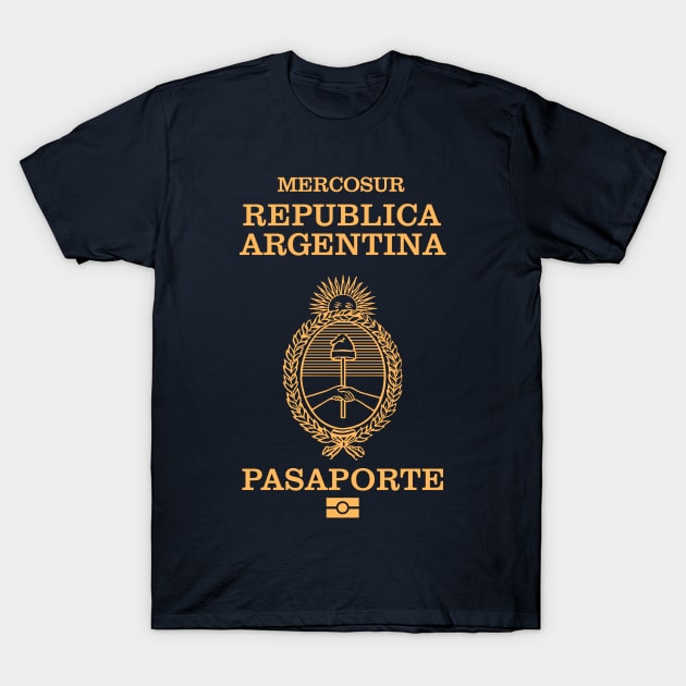 Argentina passport T-Shirt by Travellers